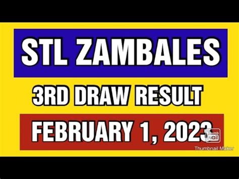 stl zambales result today 3rd draw|STL ZAMBALES RESULT TODAY 3RD DRAW NOVEMBER 4, .